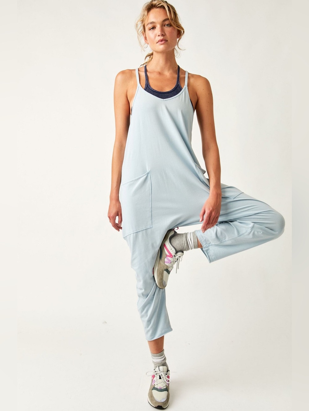 FP Movement EUC Hot Shot Onesie in Mediterranean Size S